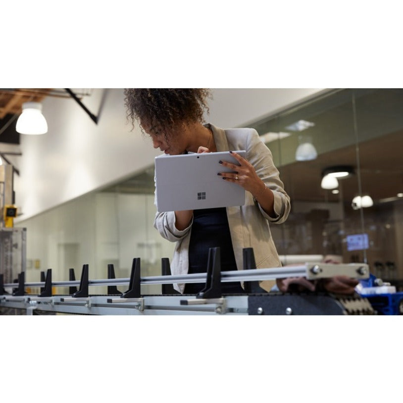 Microsoft Surface Pro 7 Tablet - 12.3" - Core i3 10th Gen i3-1005G1 Dual-core (2 Core) 1.20 GHz - 4 GB RAM - 128 GB SSD - Windows 10 Home - Platinum