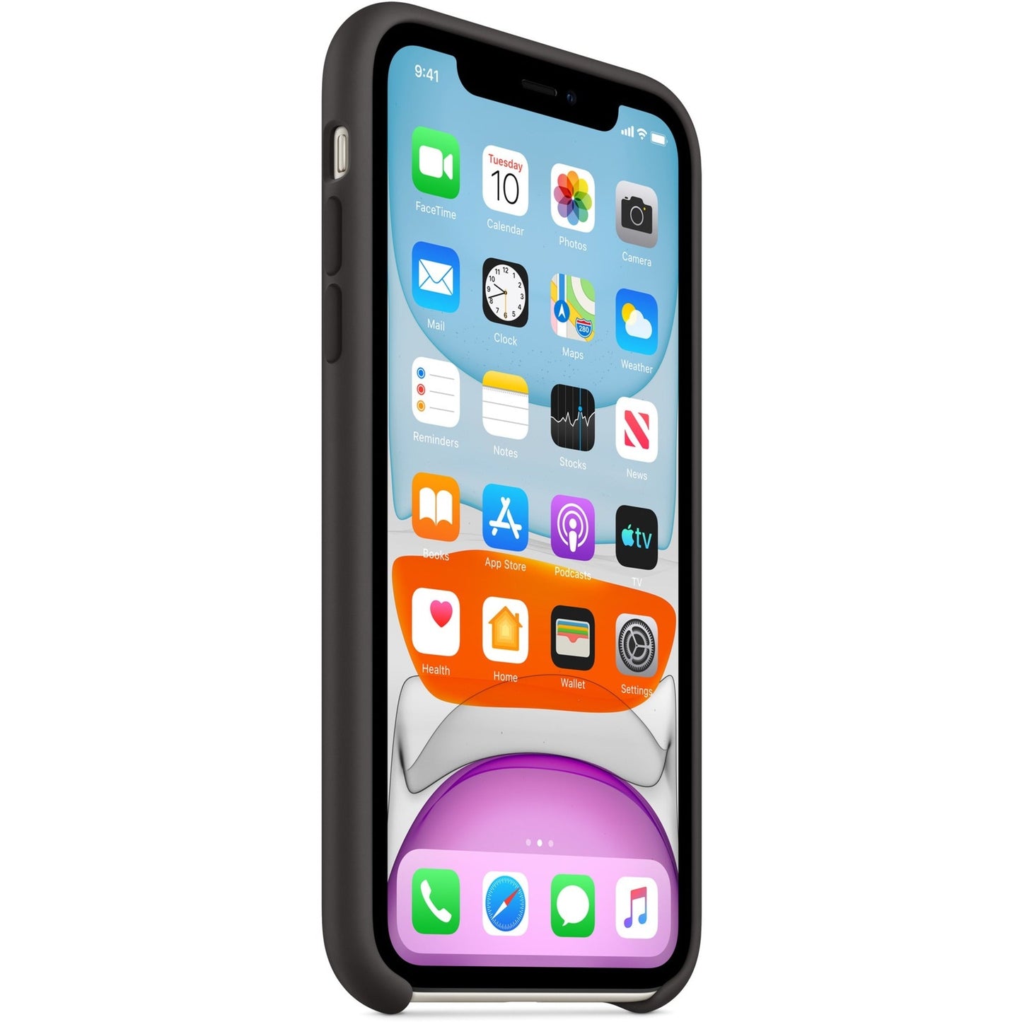 Apple iPhone 11 Silicone Case - Black