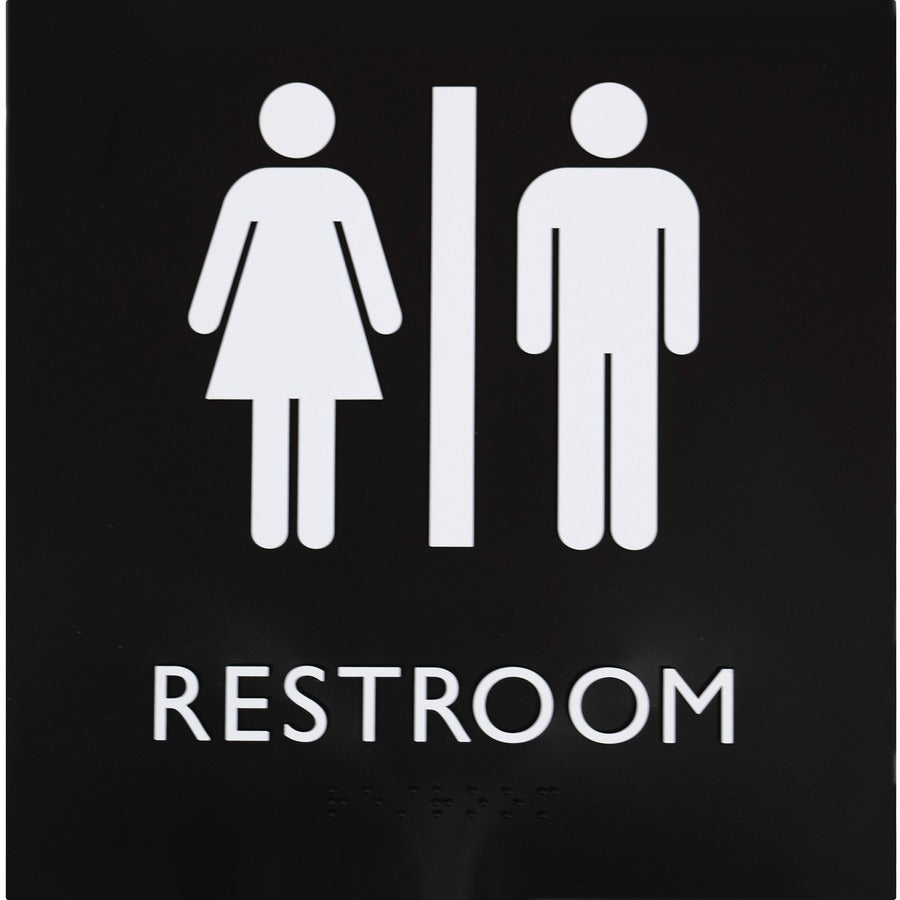 Lorell Restroom Sign