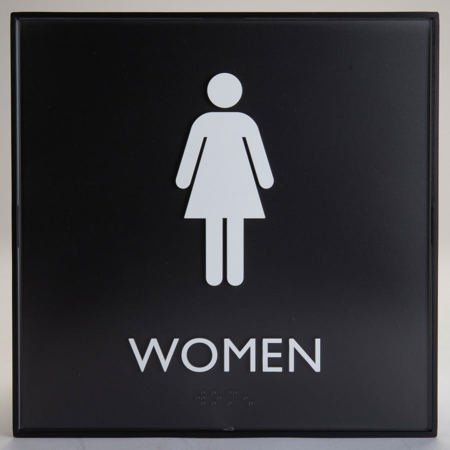 Lorell Restroom Sign