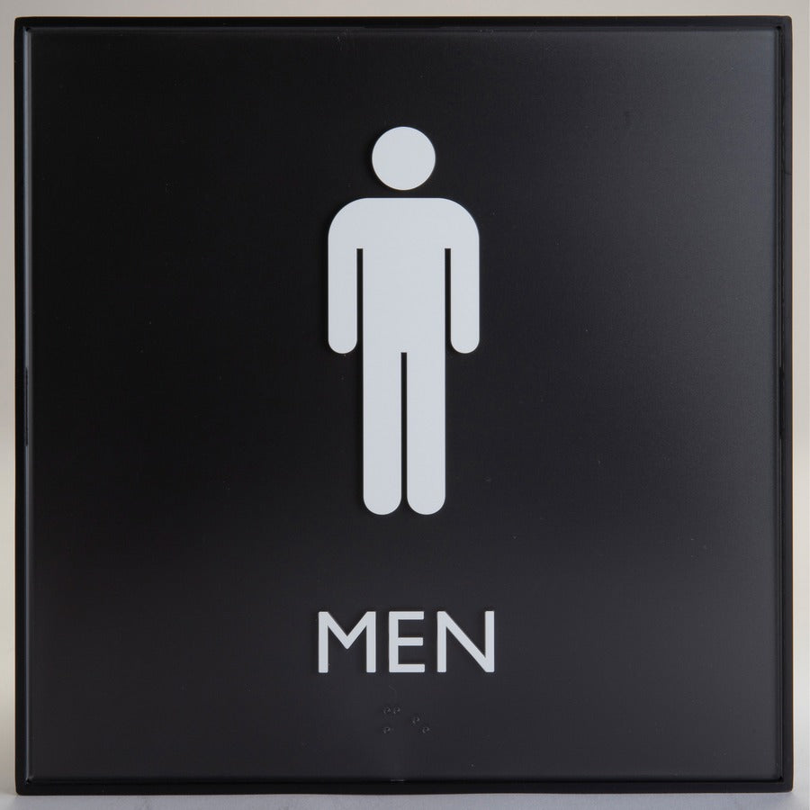 Lorell Restroom Sign