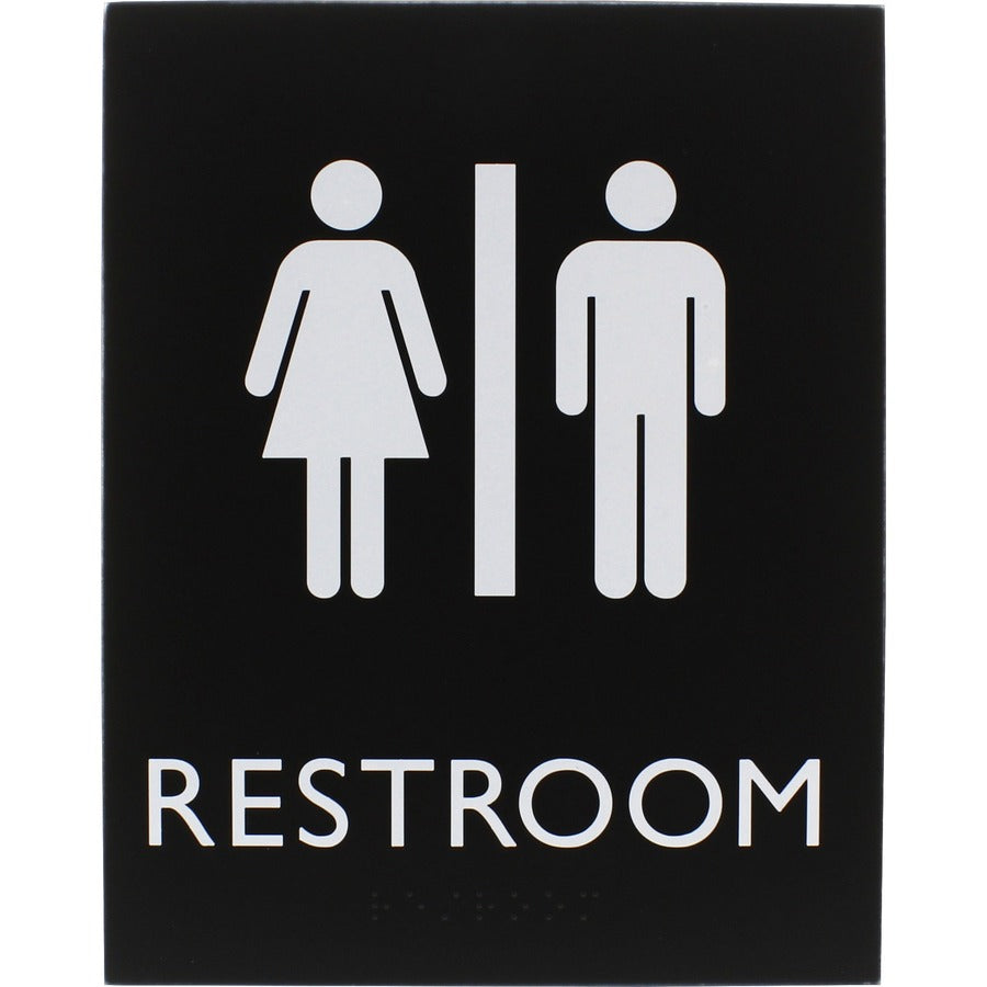Lorell Restroom Sign