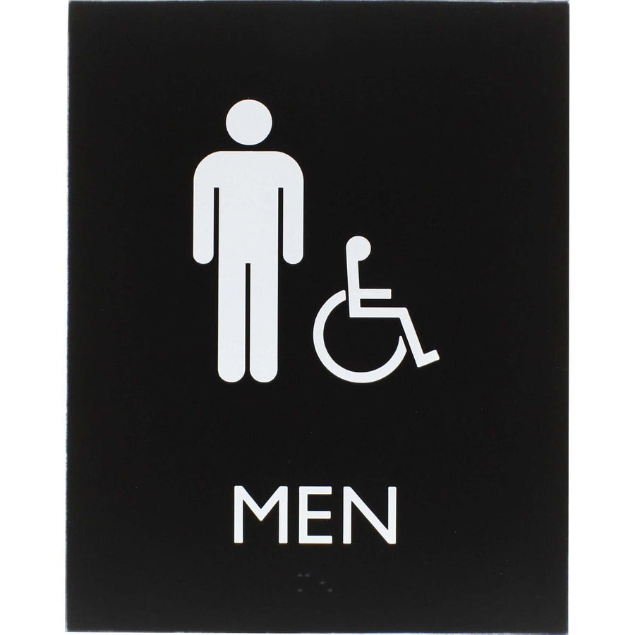Lorell Restroom Sign