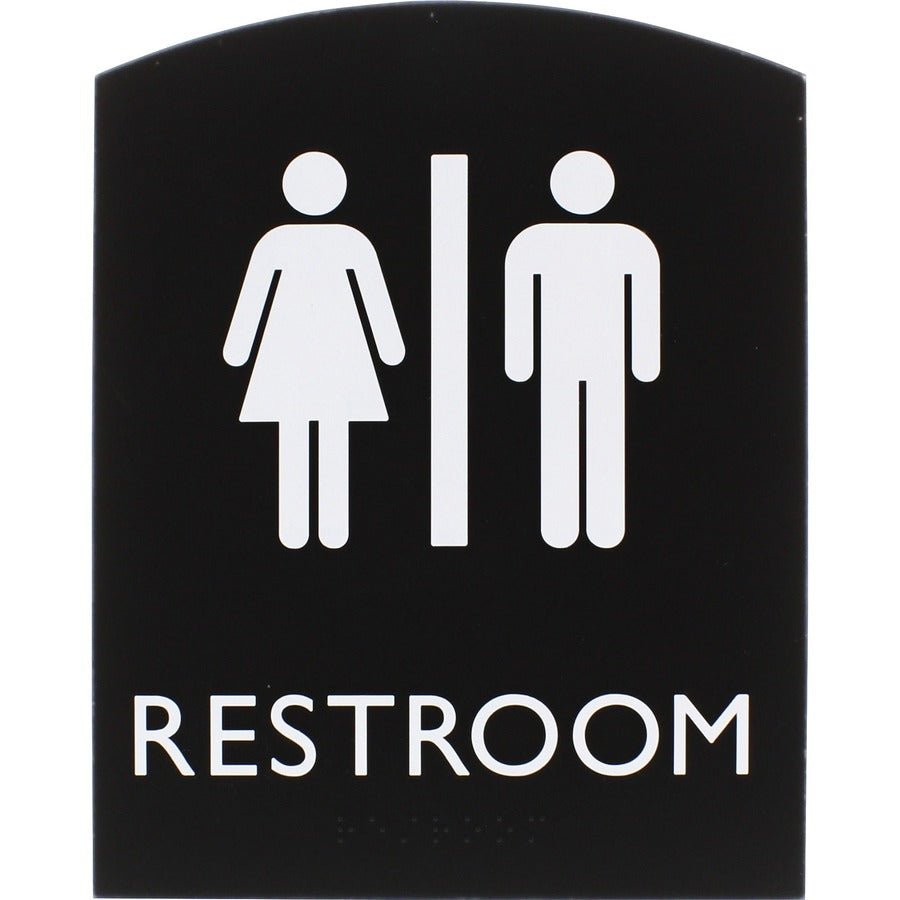 Lorell Restroom Sign