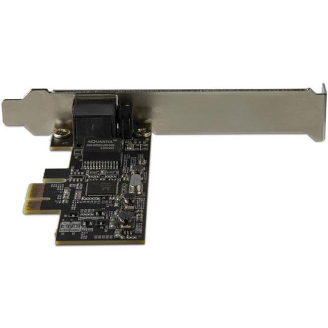 StarTech.com 1 Port 2.5Gbps 2.5GBASE-T PCIe Network Card x1 PCIe - Windows MacOS & Linux - PCI Express LAN Card - RTL8125 (ST2GPEX)