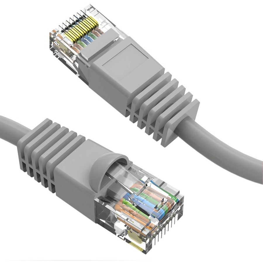 8FT CAT6 550MHZ CLEAR-SNAGLESS