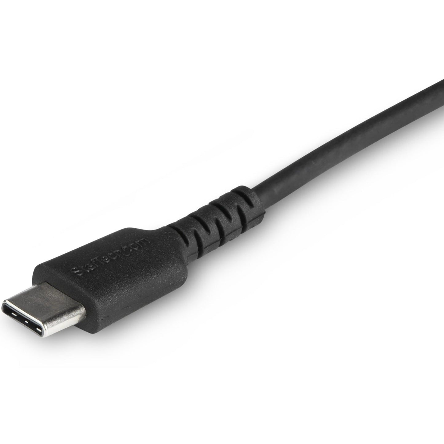StarTech.com 3 foot/1m Durable Black USB-C to Lightning Cable Rugged Heavy Duty Charging/Sync Cable for Apple iPhone/iPad MFi Certified
