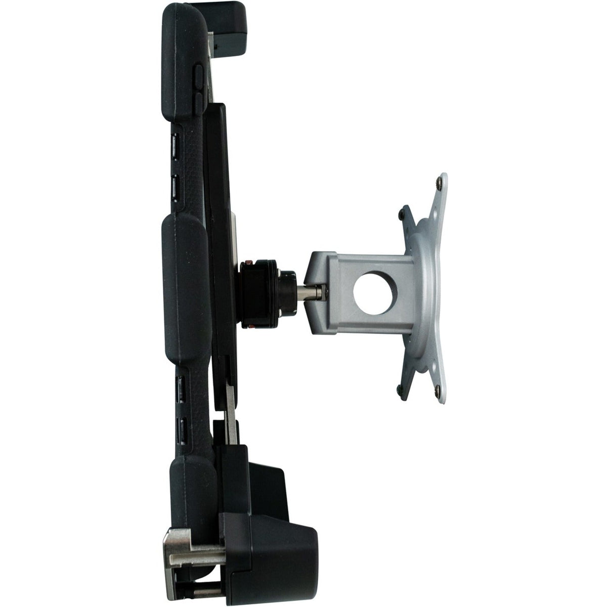 CTA Digital Tri-Grip Tablet Security Clasp with Quick-Connect Base and VESA Mount for 7-13 inch tablets including the iPad 10.2-inch (7th/ 8th/ 9th Gen)