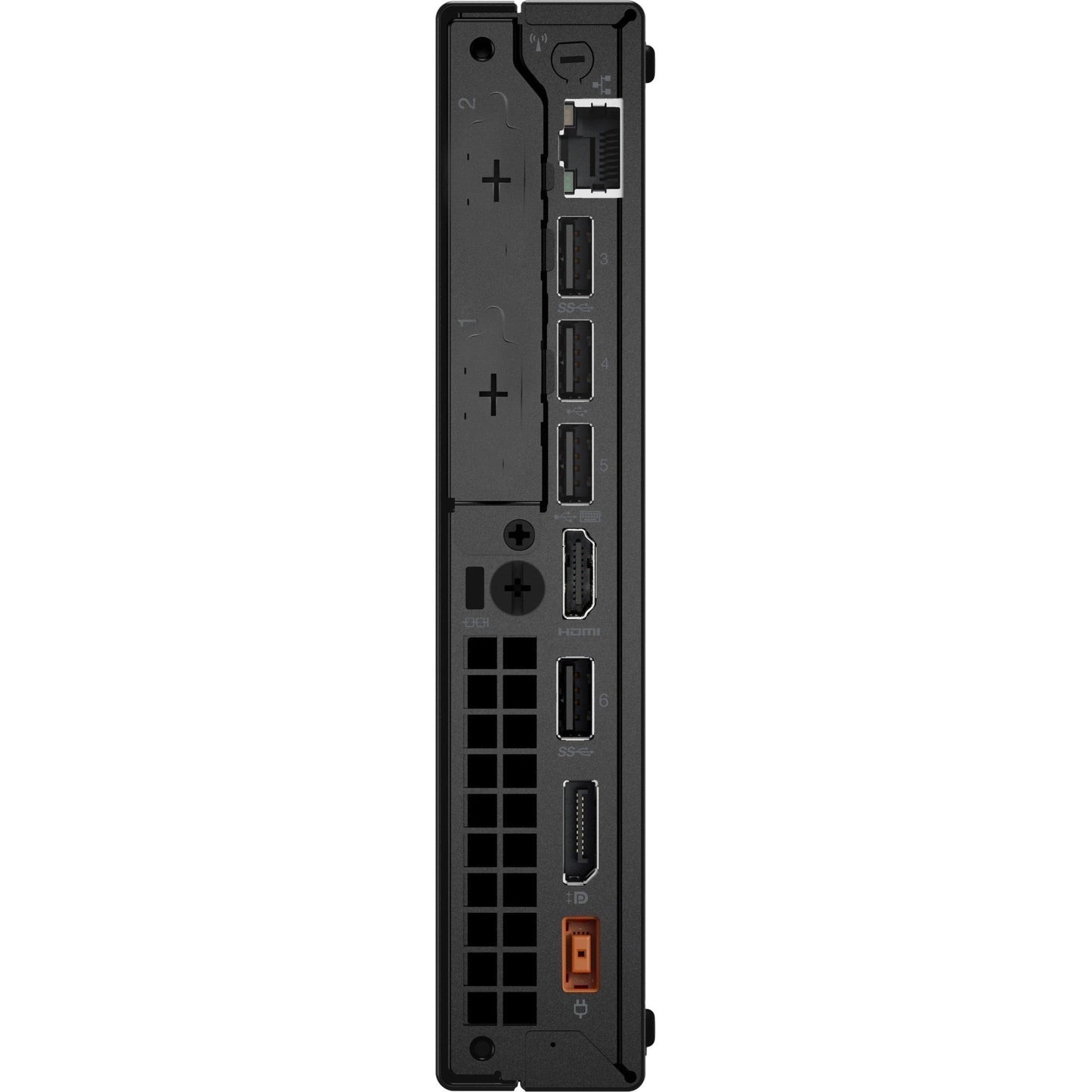 Lenovo ThinkCentre M630e 10YM008QUS Desktop Computer - Intel Core i5 8th Gen i5-8265U Quad-core (4 Core) 1.60 GHz - 8 GB RAM DDR4 SDRAM - 1 TB HDD - Tiny - Black