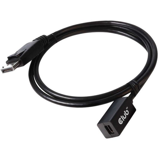 Club 3D DisplayPort/Mini DisplayPort Extension Audio/Video Cable