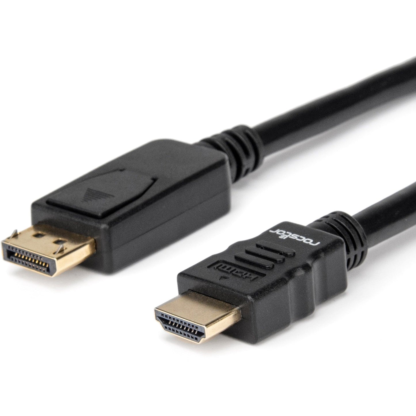 Rocstor Premium DisplayPort® to HDMI converter cable M/M- 10 ft (3m) - 4K