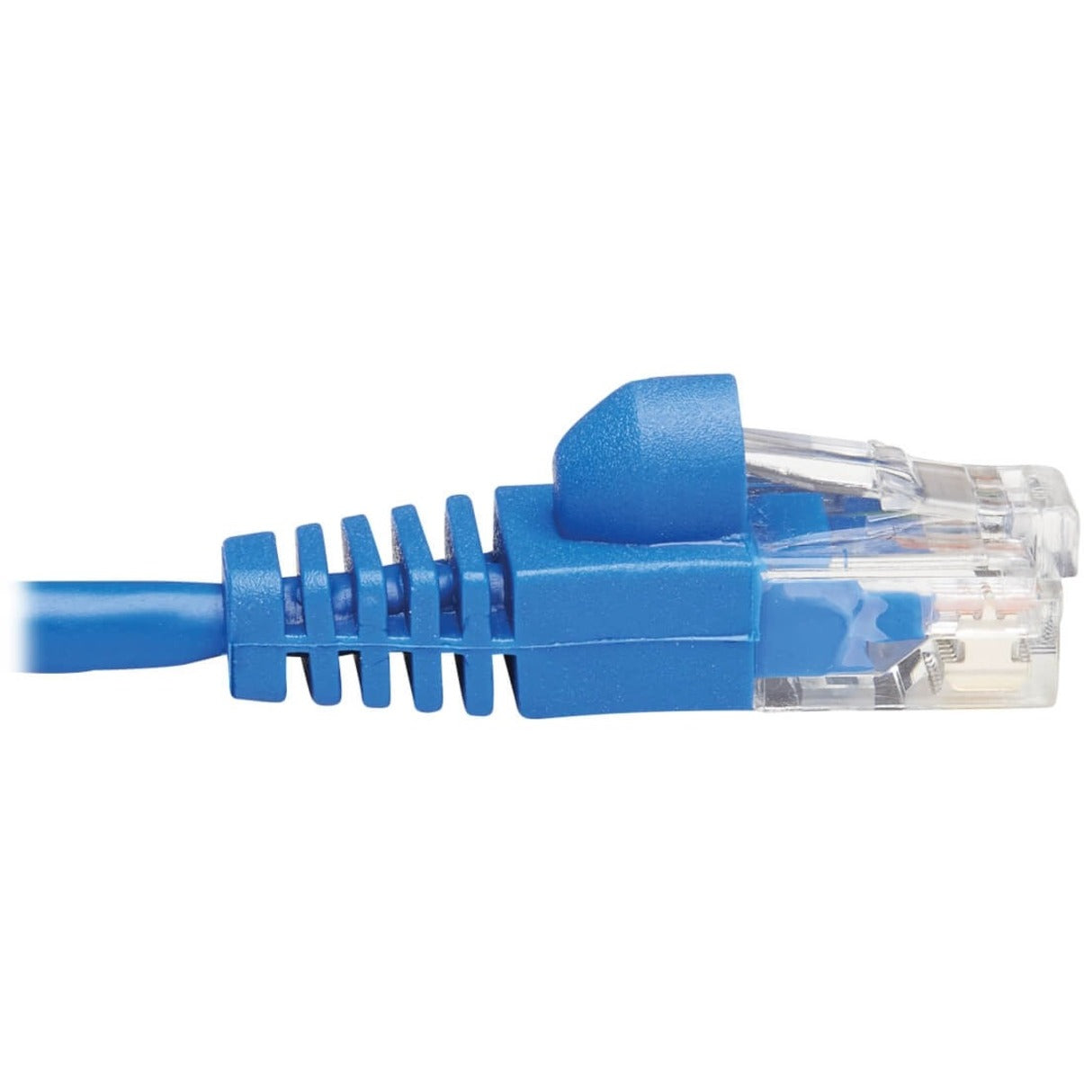 Tripp Lite Cat6a 10G Snagless Molded Slim UTP Ethernet Cable (RJ45 M/M) Blue 25 ft. (7.62 m)