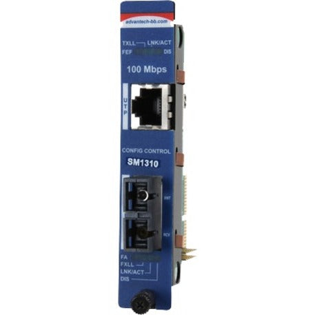 Advantech Slide-In Modular Media Converter 10/100Mbps to Fiber Series