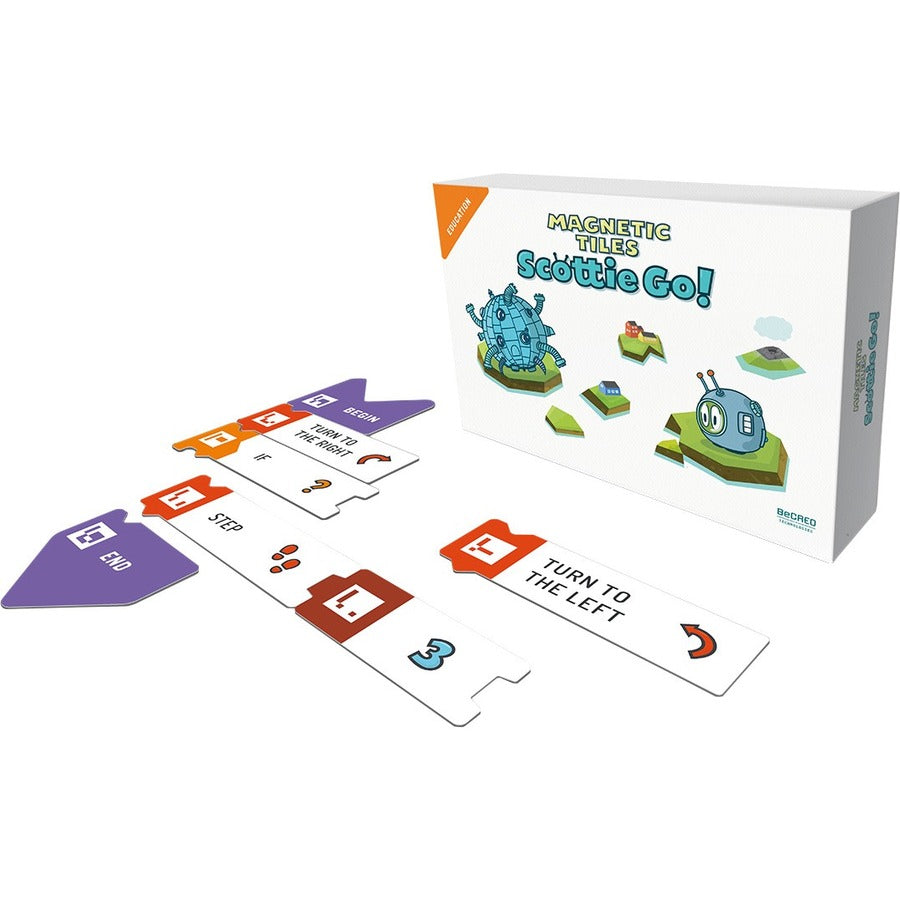 Elmo Scottie Go! Magnetic Tiles