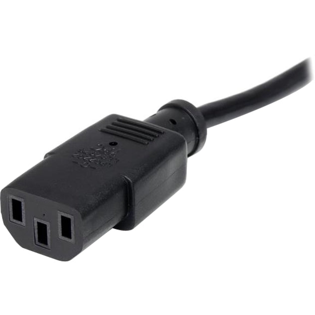 StarTech.com 10ft (3m) Computer Power Cord NEMA 5-15P to C13 10A 125V 18AWG 10 Pack Replacement PC Power Cord TV/Monitor Power Cable