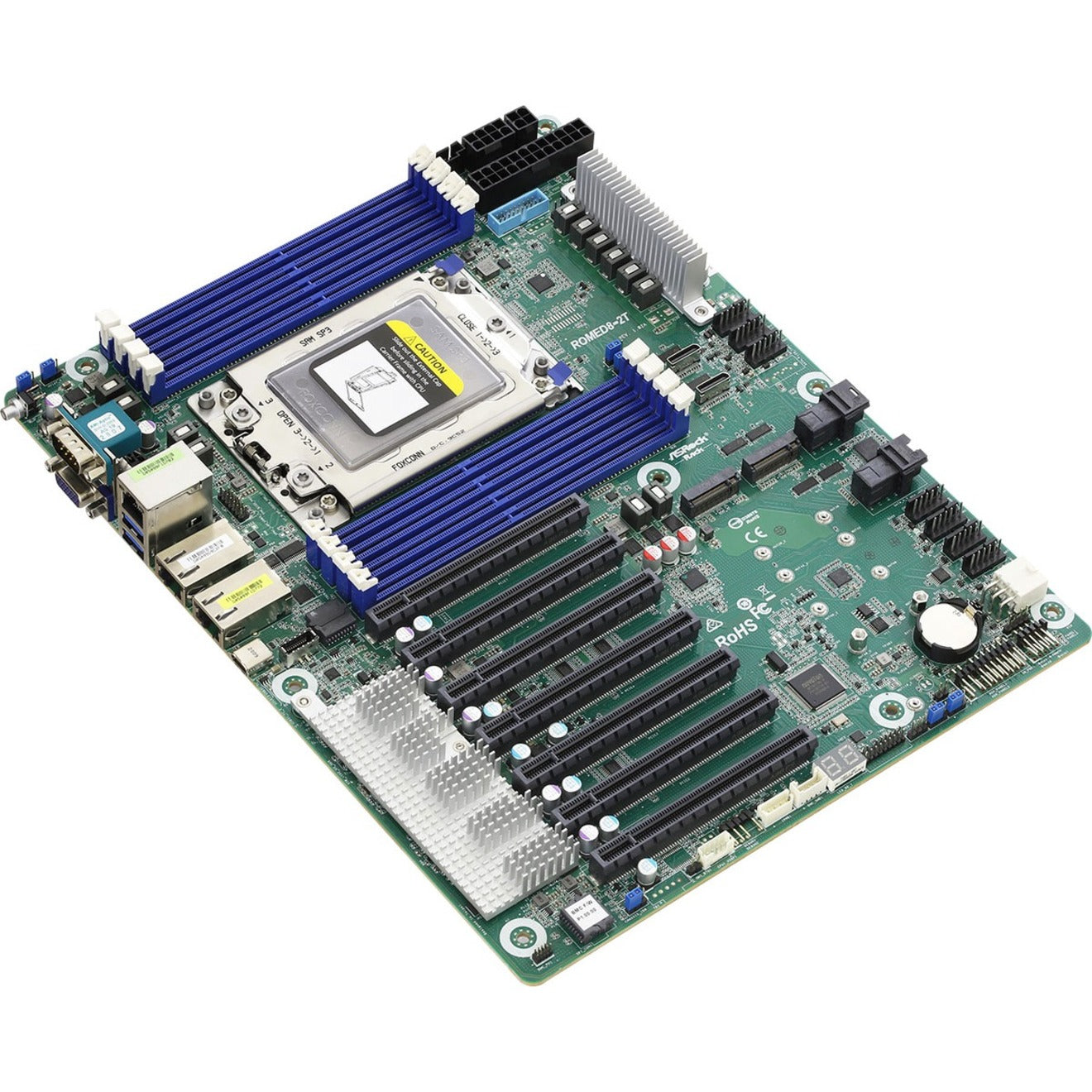 ASRock Server Motherboard - AMD Chipset - Socket LGA-4094 - ATX