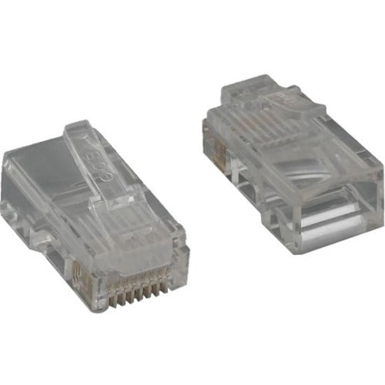 ENET Category 5e Modular Plug for Stranded Wire with Insert 50u 100pcs/bag