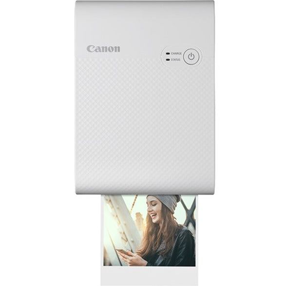 Print On-The-Go with the portable Canon Selphy Square QX10 printer