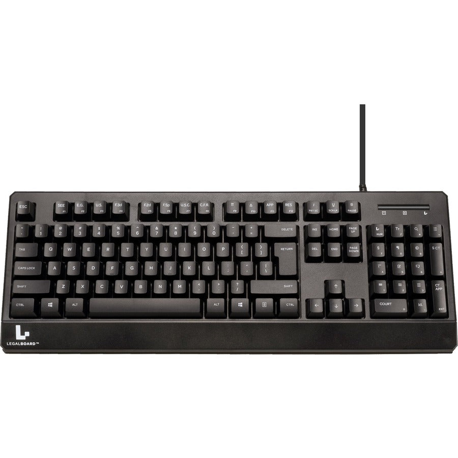 Legal Keyboard for Lawyers Wired Black