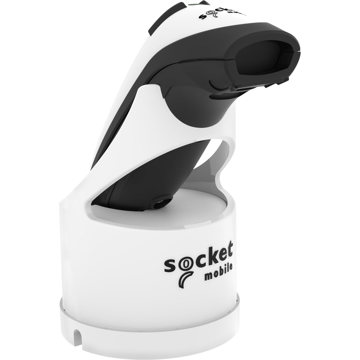 Socket Mobile DuraScan® D740 Universal Barcode Scanner White & Charging Dock
