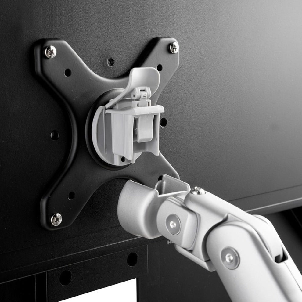 Atdec full motion dynamic monitor arm wall mount - Flat and Curved up to 32in - VESA 75x75 100x100