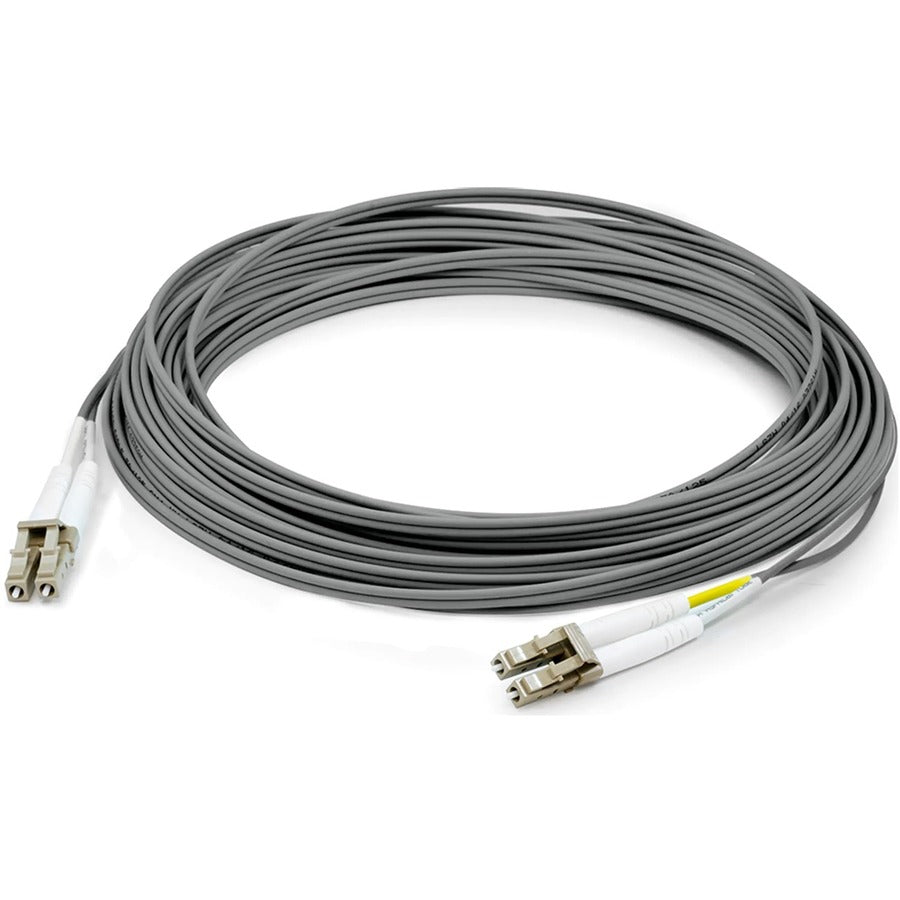 AddOn 1.5m LC (Male) to LC (Male) Gray OS2 Duplex Fiber OFNR (Riser-Rated) Patch Cable
