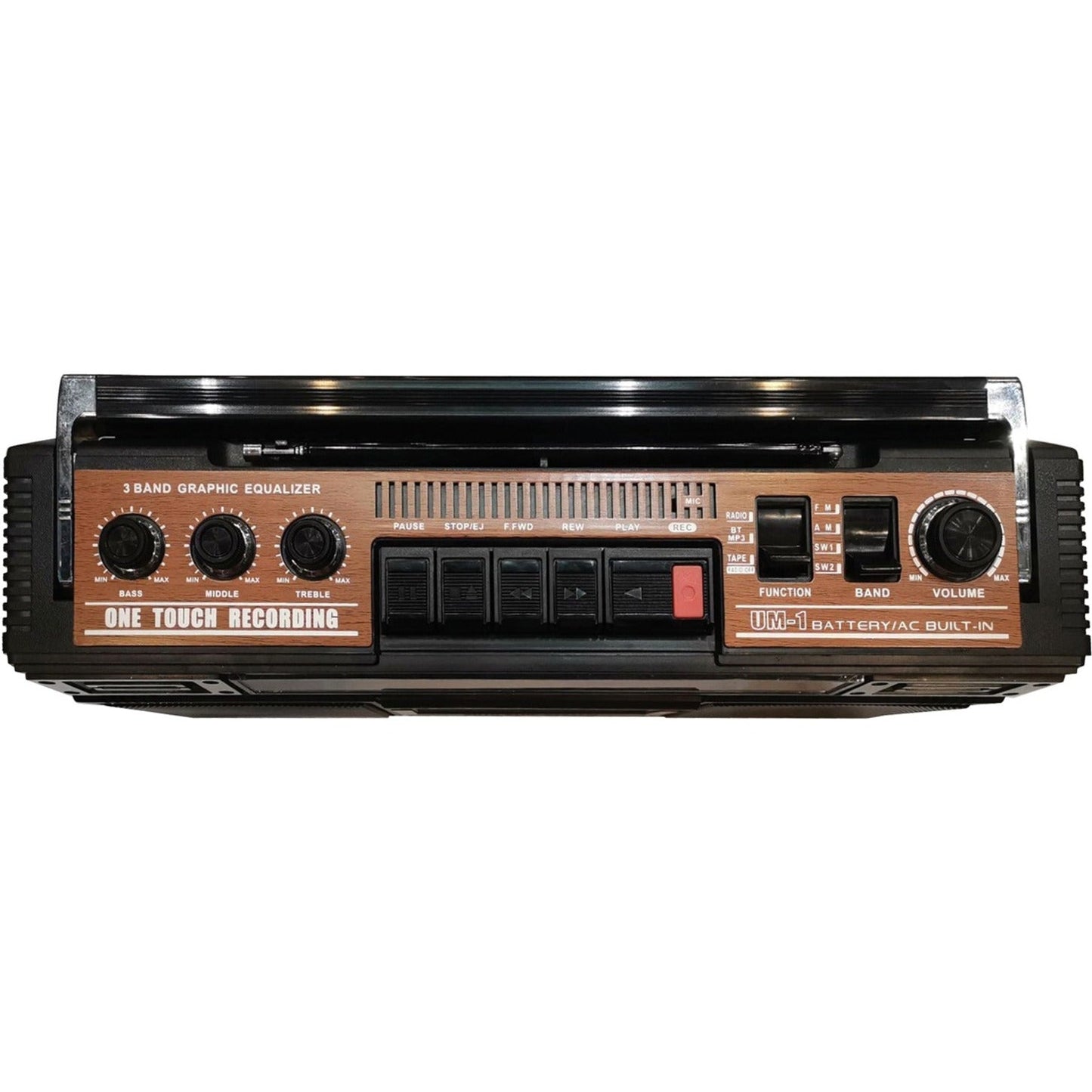 Supersonic 4 Band Radio & Cassette Player + Cassette To Mp3 Converter & Bluetooth