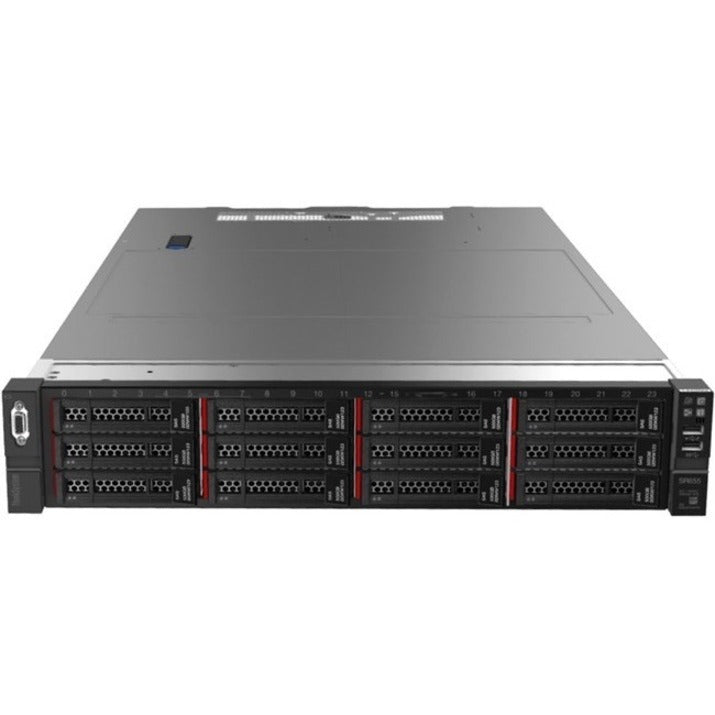 Lenovo ThinkSystem SR655 7Z01A04GNA 2U Rack Server - 1 x AMD EPYC 7282 2.40 GHz - 16 GB RAM - Serial ATA/600 Controller