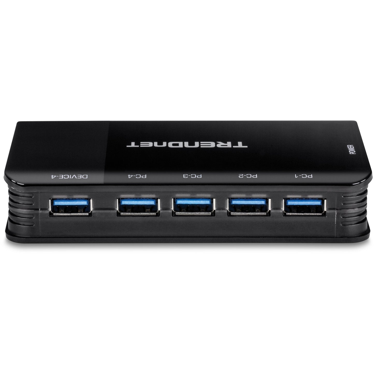 TRENDnet 4 Computer 4-Port USB 3.1 Sharing Switch TK-U404 4 x USB 3.1 for Computers 4 x USB 3.1 for Devices Flash Drive Sharing Scanners Printers Mouse Keyboard Windows & Mac Compatible