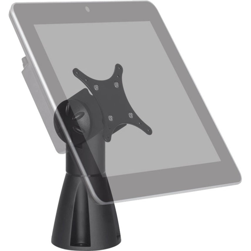 HAT 9190 Counter Mount for Monitor Kiosk POS System Signature Capture Device - Vista Black