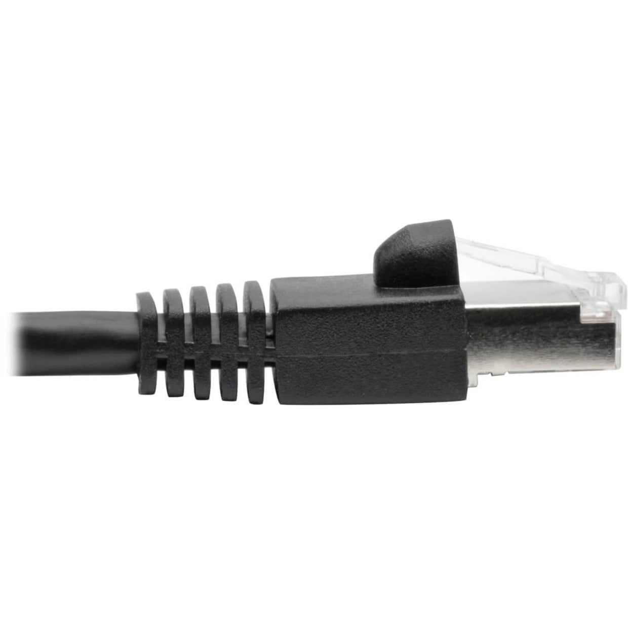 Tripp Lite Cat6a 10G Snagless Shielded STP Ethernet Cable (RJ45 M/M) PoE Black 4 ft. (1.22 m)