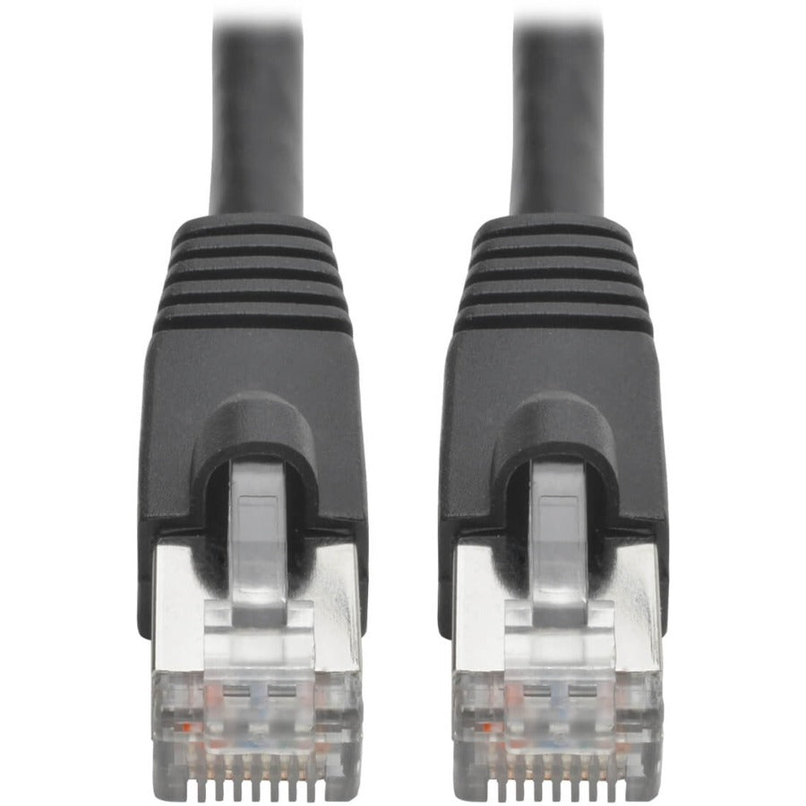 Tripp Lite Cat6a 10G Snagless Shielded STP Ethernet Cable (RJ45 M/M) PoE Black 6 ft. (1.83 m)