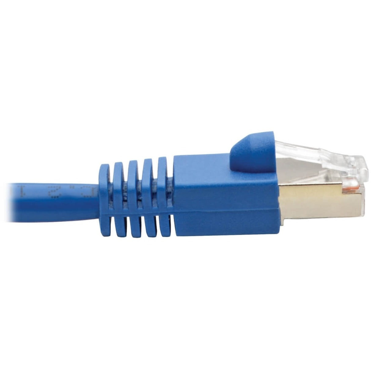Tripp Lite Cat6a 10G Snagless Shielded STP Ethernet Cable (RJ45 M/M) PoE Blue 15 ft. (4.57 m)