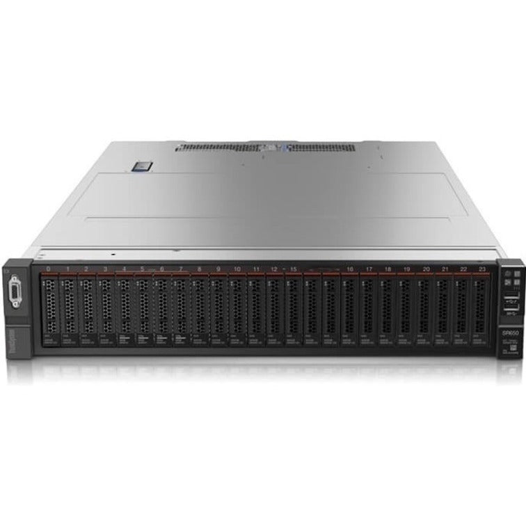 Lenovo ThinkSystem SR650 7X06A0KLNA 2U Rack Server - 1 x Intel Xeon Silver 4208 2.10 GHz - 16 GB RAM - 12Gb/s SAS Serial ATA/600 Controller