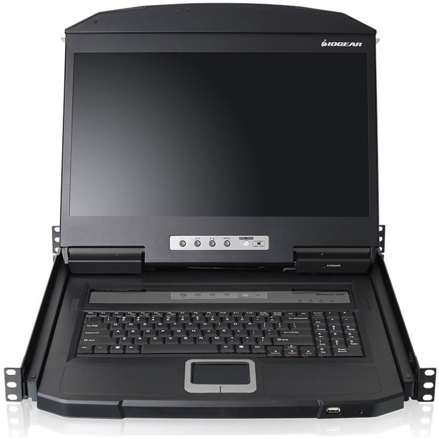 IOGEAR 18.5" Widescreen Short Depth LCD Console