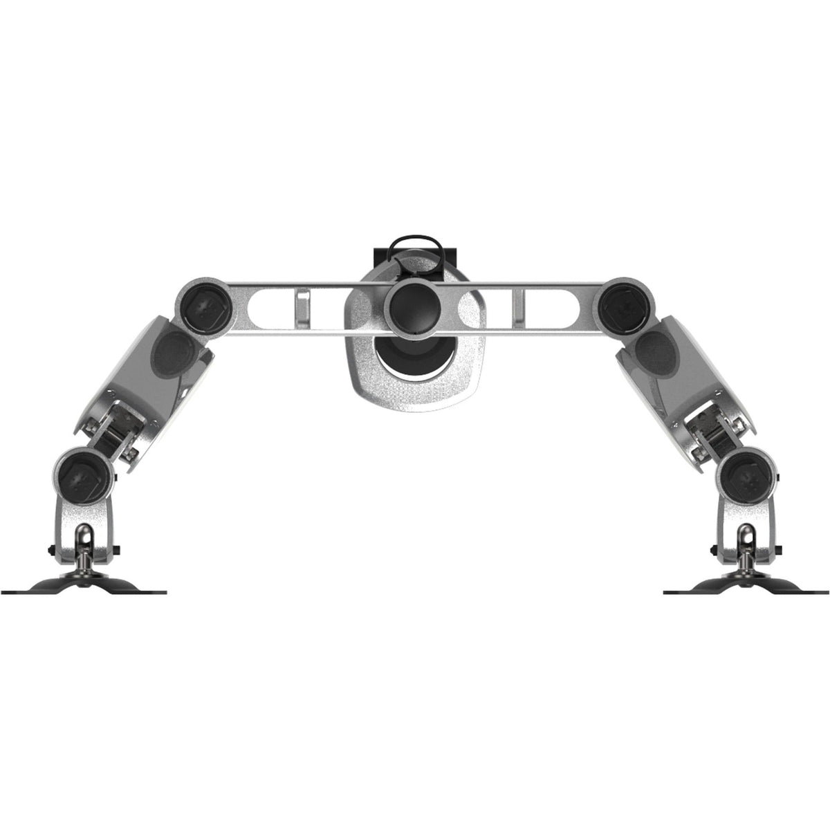 Kantek MA320 Mounting Arm for Monitor - Silver - TAA Compliant