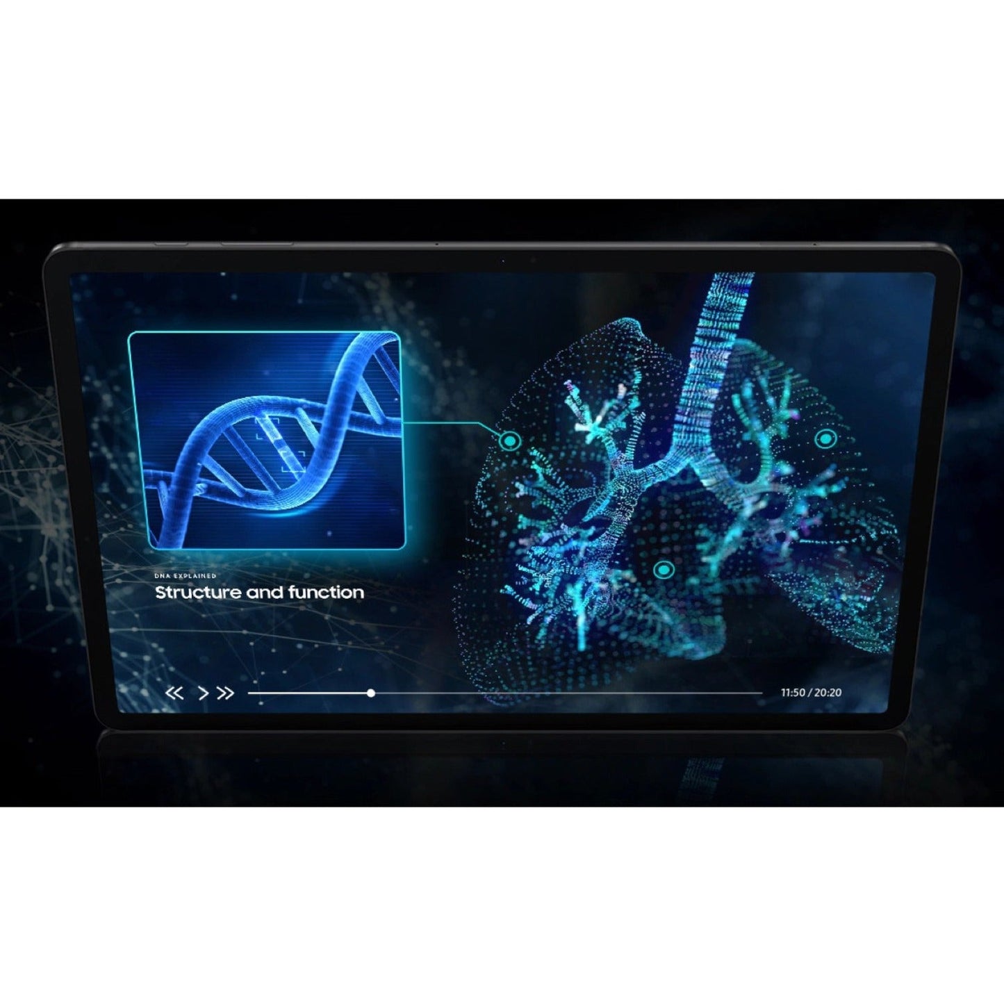 Samsung Galaxy Tab S7 SM-T870 Tablet - 11" WQXGA - Octa-core (8 Core) 3.09 GHz 2.40 GHz 1.80 GHz - 6 GB RAM - 128 GB Storage - Android 10 - Mystical Black