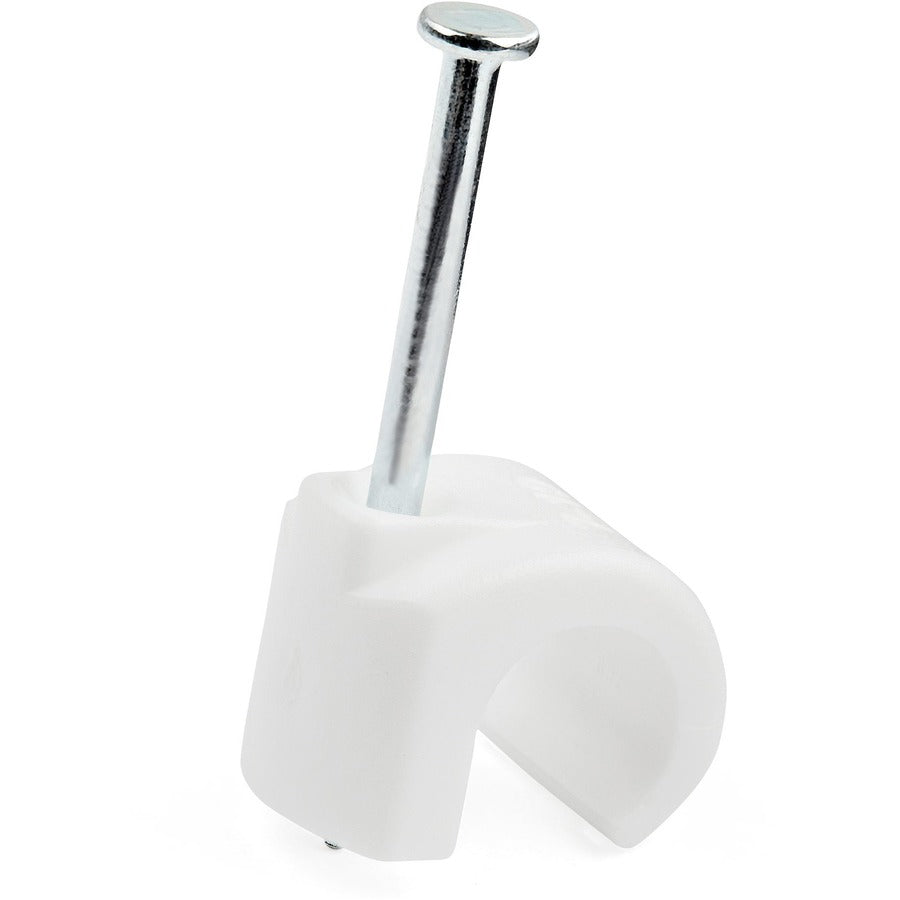 100PK CABLE CLIPS WITH NAIL