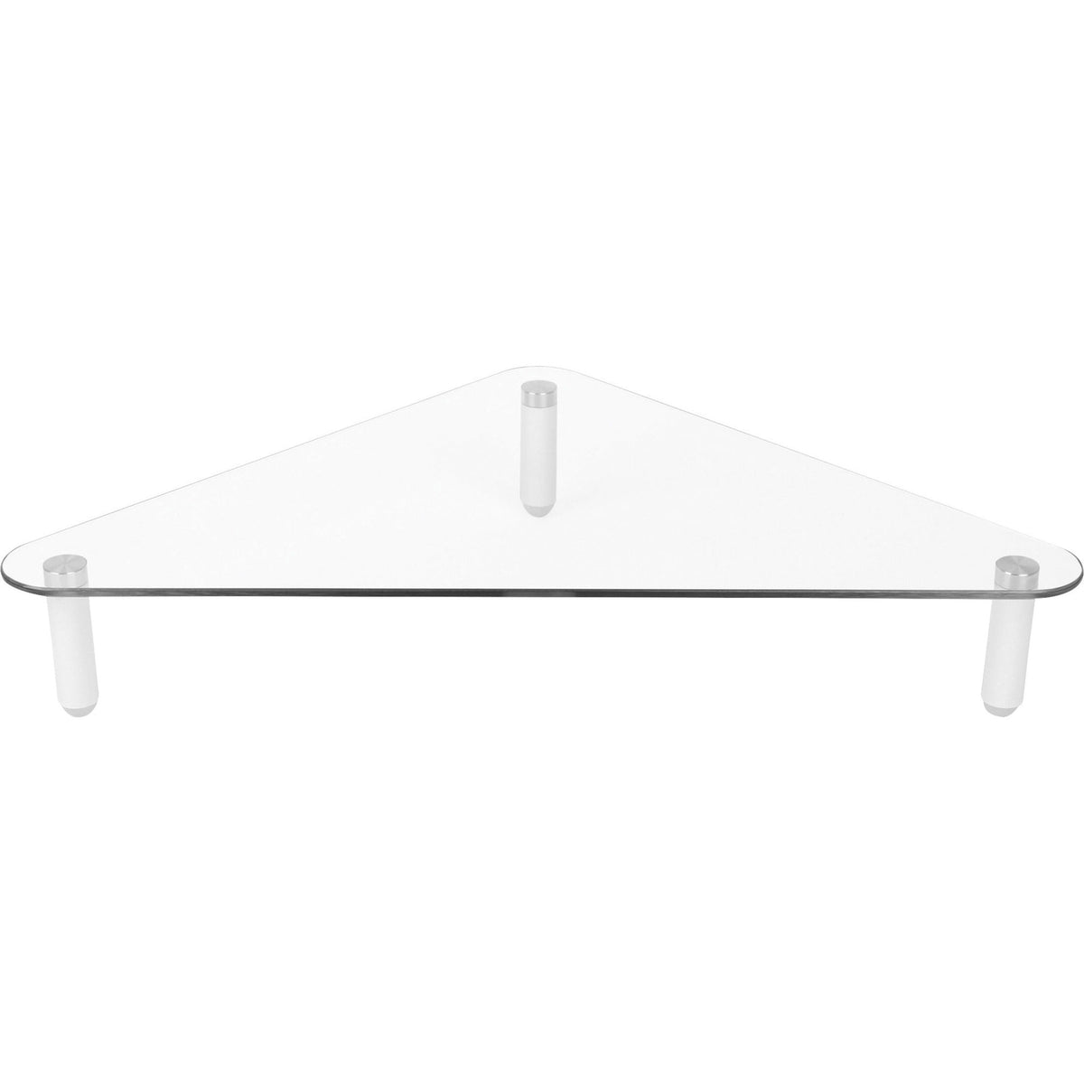 Kantek Glass Top Corner Monitor Riser