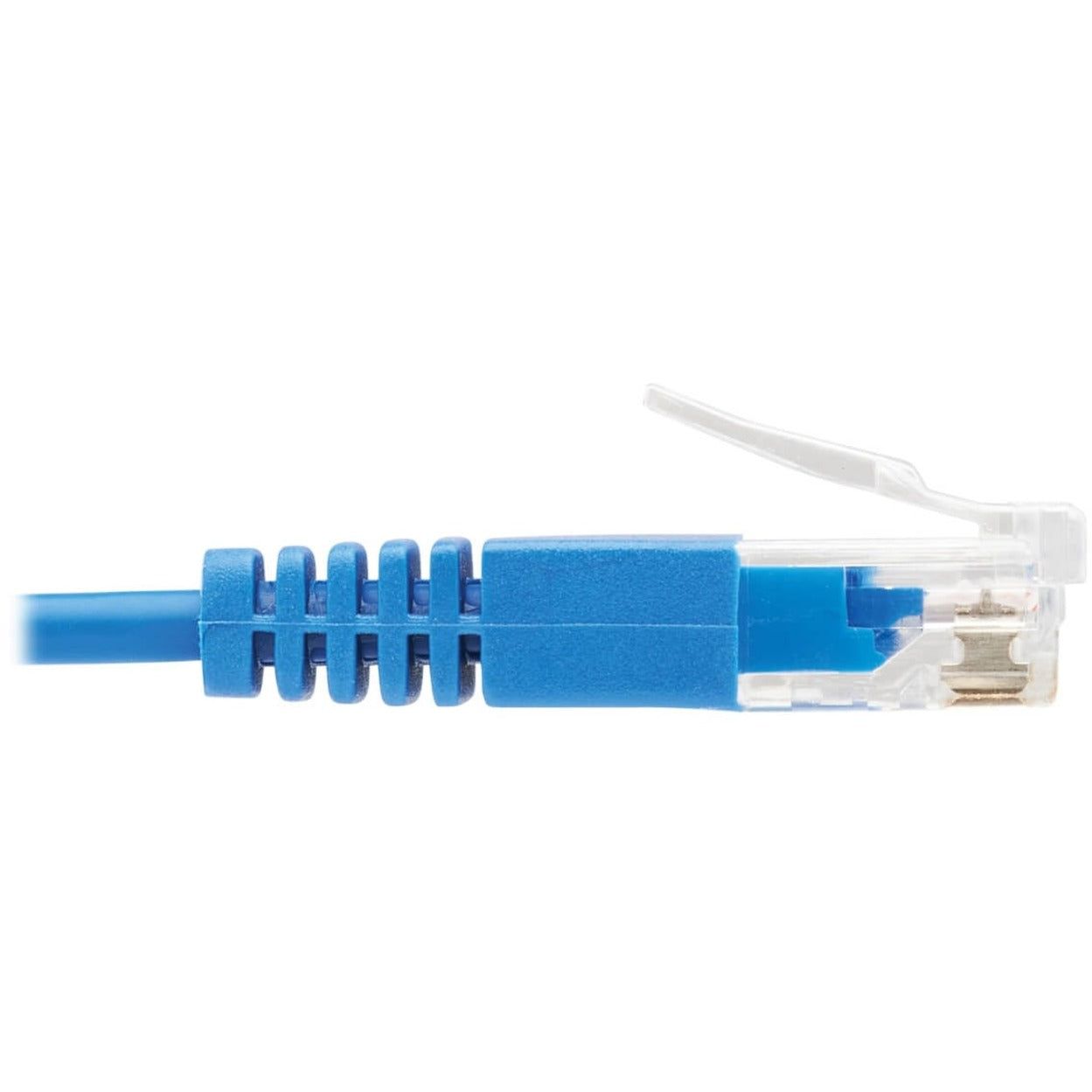 Tripp Lite Cat6 Gigabit Molded Ultra-Slim UTP Ethernet Cable (RJ45 M/M) Blue 1 ft. (0.31 m)