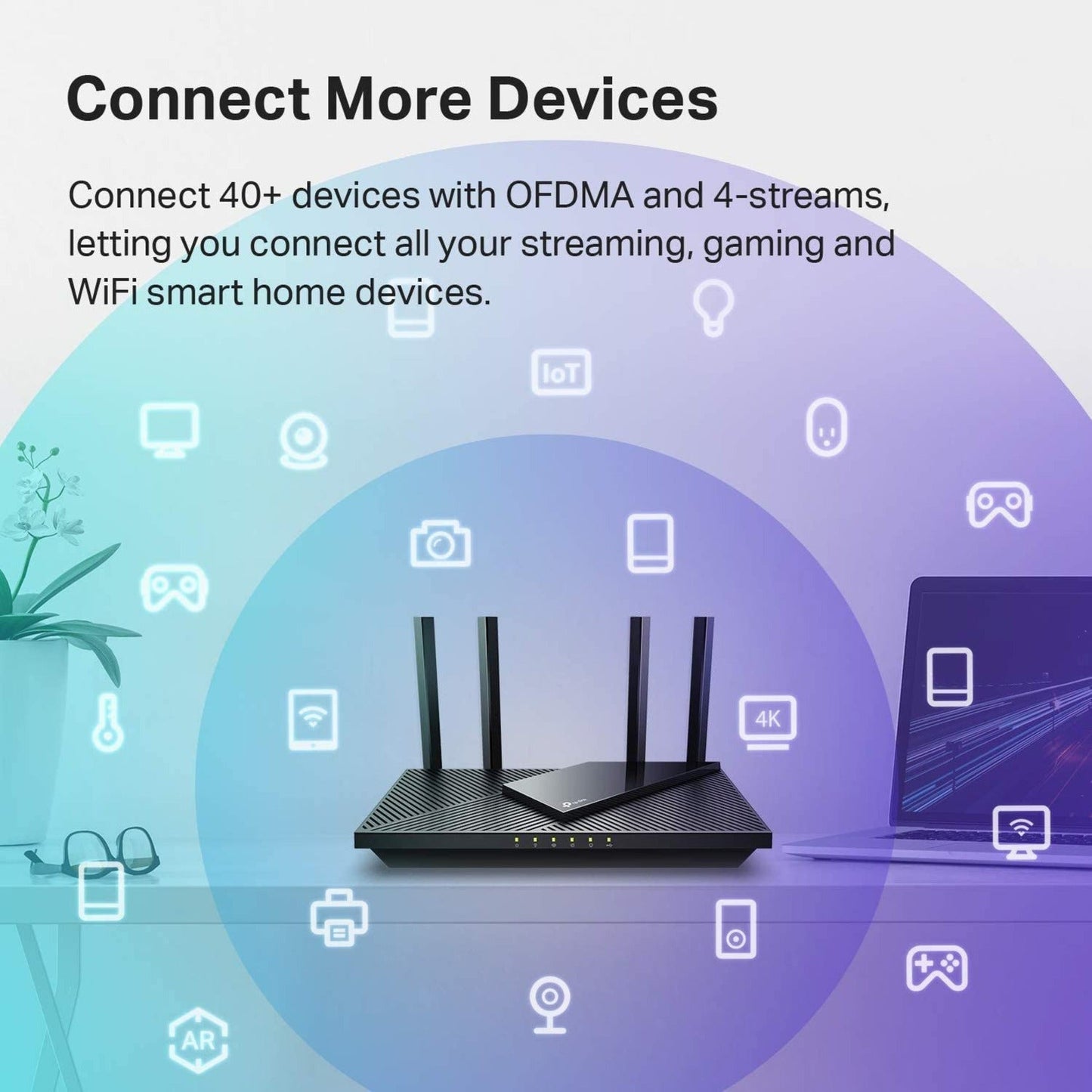 TP-Link Archer AX21 Wi-Fi 6 IEEE 802.11ax Ethernet Wireless Router