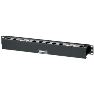 1RU HORIZONTAL CABLE MGR FRONT