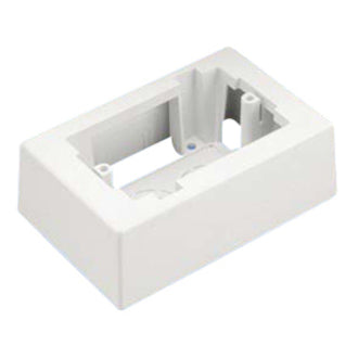 OFF WHT JUNCTION BOX SINGLE