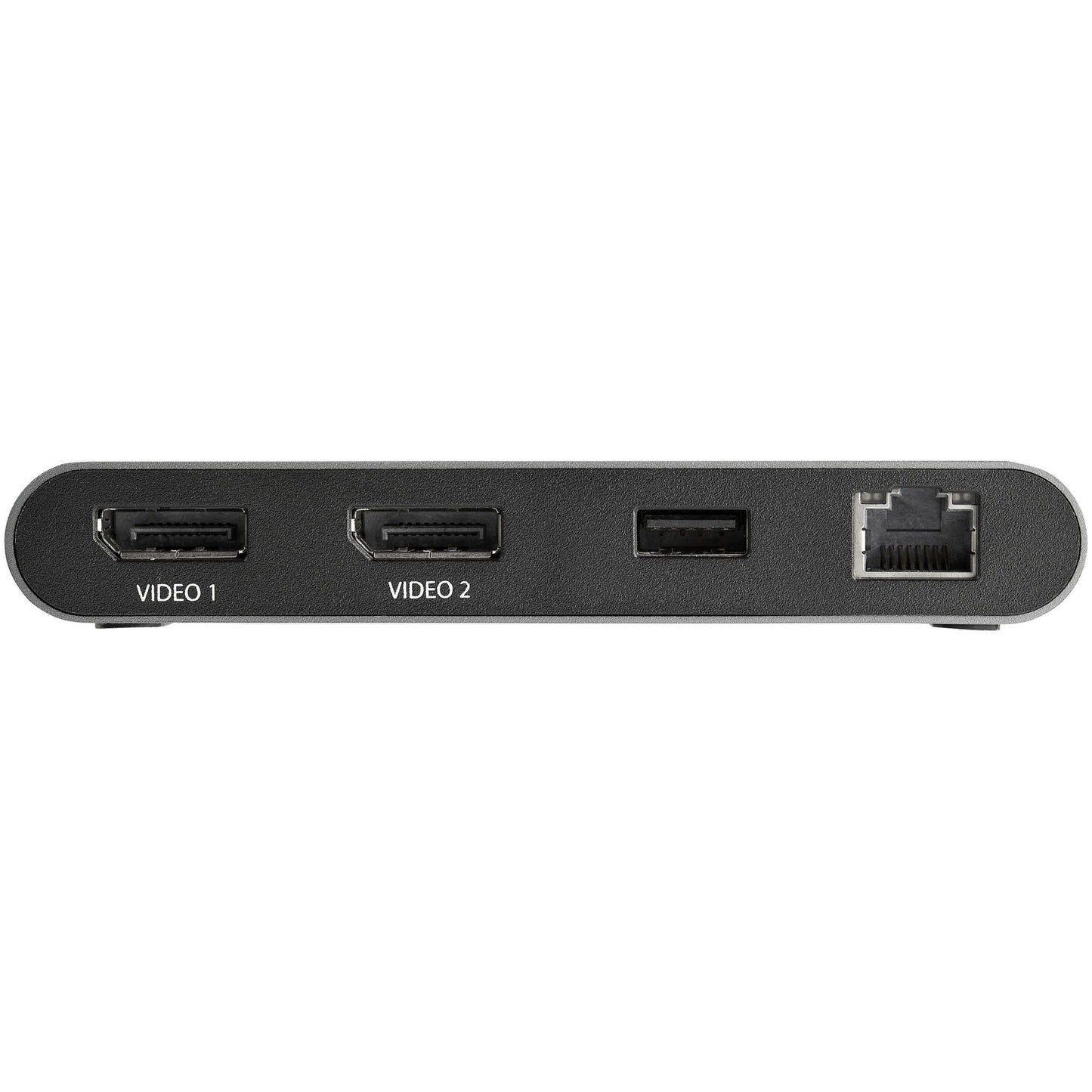 StarTech.com Thunderbolt 3 Mini Dock - Portable Dual Monitor TB3 Docking Station DisplayPort 4K 60Hz - 1x USB-A GbE - 28cm (11") Cable