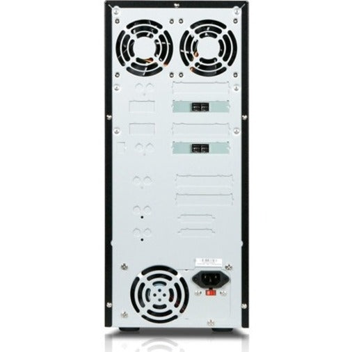 RAIDage JAGE9BT12HDRD Drive Enclosure 12Gb/s SAS SATA/600 - Mini-SAS HD Host Interface Tower - Black Red