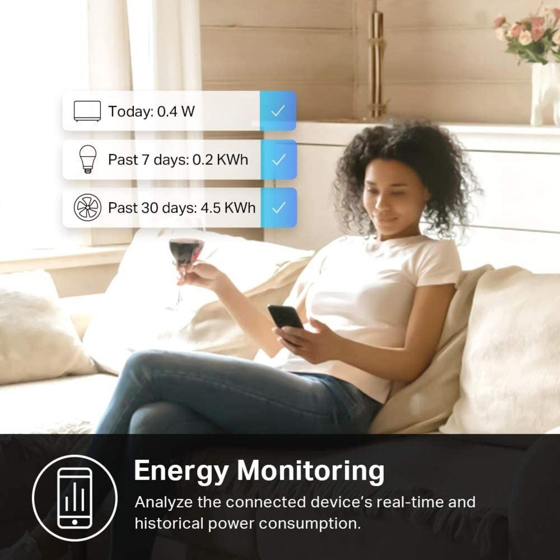 TP-Link Kasa Smart KP115 - Kasa Smart Plug Mini with Energy Monitoring