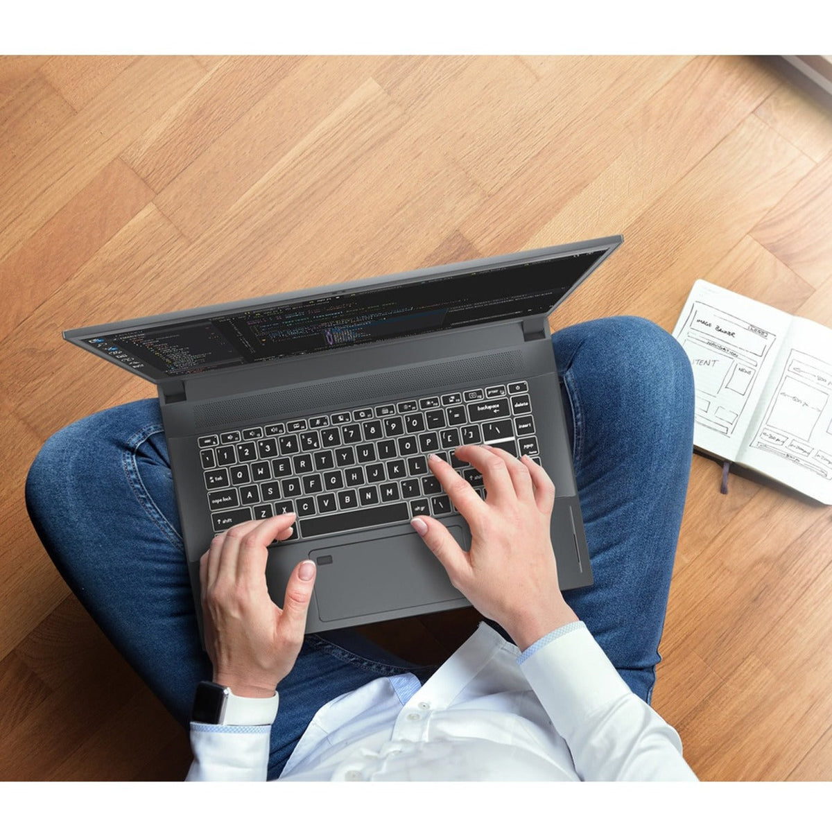 MSI Creator 15 A10SET-052 15.6" Touchscreen Notebook - Full HD - 1920 x 1080 - Intel Core i7 10th Gen i7-10875H 2.30 GHz - 16 GB Total RAM - 1 TB SSD - Space Gray with Silver Diamond Cut