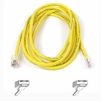 8FT CAT6 YLW SNAGLESS UTP RJ45