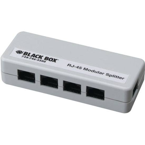 Black Box RJ-45 Modular Splitter 5-Position 8 x 8 Unshielded A Pinning