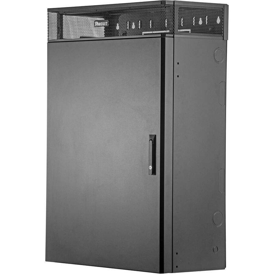 PanZone TrueEdge Vertical Wall Mount Enclosure 6RU Black